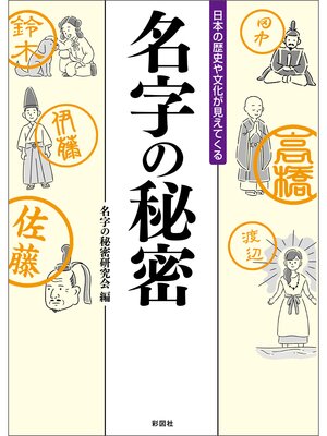 cover image of 日本の歴史や文化が見えてくる　名字の秘密